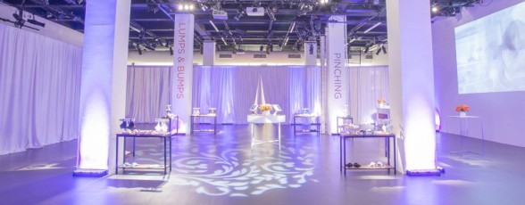 King White Drape, Calvin Klein Special Event, Entranceway