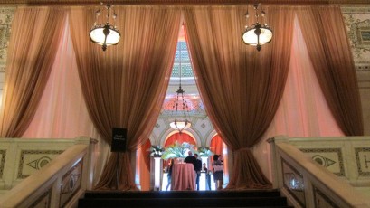 Gold Sheer, White Muslin, Cornstalks