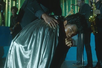 Custom Drape GET ON UP James Brown Film Custom Stage Curtain