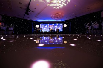 LED Star Drape - Pfister Hotel, Milwaukee